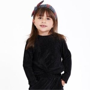 WONDER Nation Ribbed Velvet Top